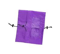 perfk Coiffure de douche de baignoire pour animaux de bain couchers de douche chats oreilles couches avec costume de animal de compagnie réglable, Violet