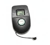 perfk Compteur d'Activité Sportive Robuste avec Écran et Contrôle à un Bouton Conçu pour Rameurs et Vélos à Engrenages Connexion Filaire pour, Compteur De Pas De Type C