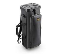 perfk Contenant Matériel Pêche avec Sac Chaise Pliant pour Pêcheur Poches Zippées et Compartiments Bretelles Sac à Dos Poignées Transport Imperméable