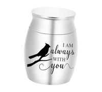 perfk Conteneur de Stockage funéraire pour Chien et Chat, urne funéraire légère pour Lapins et Chiens, pour Conserver de précieux Souvenirs, Argent