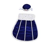 perfk Costume d'halloween pour Chien, Tenue des Animaux de Compagnie, Respirant, Sangle réglable, vêtement Doux pour Animaux de Compagnie, Noir, L