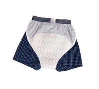 perfk Couches lavables pour adultes, sous-vêtements de protection contre l'incontinence, souples, réutilisables, confortables, imperméables, pour, L