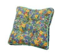 perfk Coussin de Chaise carré pour chaises de Cuisine, Tatami, Salon, intérieur, 40 x 40 cm, décoratif, touffeté, Doux, épais et Confortable, Style A