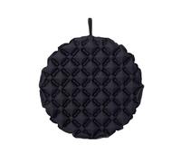 perfk Coussin de siège Gonflable Pliable et Polyvalent, imperméable et Anti-humidité, Portable, pour Pique-Nique, Avion, Bureau, Camping, Noir
