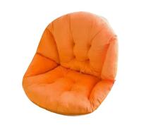 perfk Coussin pour fauteuil suspendu, coussin d'assise et support dorsal, de siège suspendu multifonctionnel épais pour voiture, Orange