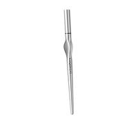 perfk Crayon à sourcils liquide, outil de beauté pour le maquillage, adapté aux débutants, léger et portable, avec embout à deux pointes, anti-taches, Noir