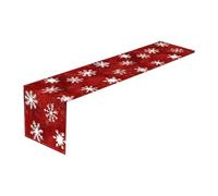 perfk de Noël, nappe de salle à manger, nappe rectangulaire pour les fêtes d'année, 33cmx230cm