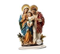 perfk Décoration de la 2D, ornement de Noël avec socle, objets de collection, œuvre d'art en acrylique, décoration religieuse pour la, 13.4 Cm X 20 Cm