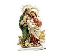 perfk Décoration de la 2D, ornement de Noël avec socle, objets de collection, œuvre d'art en acrylique, décoration religieuse pour la, 13.5 Cm X 20 Cm