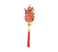 perfk Décoration suspendue pour le Nouvel An chinois, Fête du Printemps, pendentif porte- en forme de caractère Fu chinois, idéal pour les fêtes et, Lingot