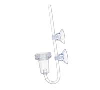 perfk Diffuseur de CO2, diffuseur de dioxyde de Carbone, Installation Facile pour Aquarium planté, Double Joint d'étanchéité, Sortie d'air, S