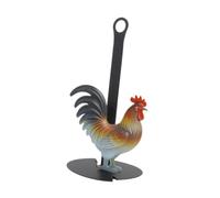 perfk Distributeur papier essuie-tout en forme poulet, décoration cuisine portable, moderne et rustique, pour comptoir ou appartement, Style E