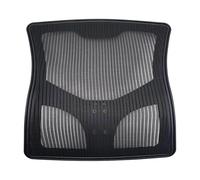 perfk Dossier de vélo d'appartement en maille respirante et confortable, noir, support dorsal pour vélo stationnaire, dossier de chaise de bureau pour