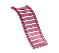 perfk Échelle pour Hamster, décoration de Cage, Plate-Forme, Pont antidérapant, décoration d'habitat pour Petits Animaux, Cadeaux pour Animaux de, Violet