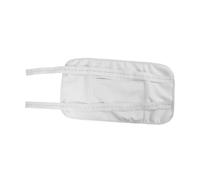 perfk Emballage de pack d' de ricin, bouton STRAPE LAVABLE RÉSABILABLE COTON COTTON COMPRES, Blanc