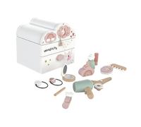 perfk Ensemble de jouets de maquillage pour enfants, Kits de maquillage princesse, kit de maquillage, jeu de rôle, ensemble de vanité pour petites filles