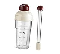 perfk Ensemble Shaker à Cocktail, Pilon, ustensile de Bar, Anti-Fuite, Multifonction, mélangeur de Boissons, Bouteille, ustensile de Bar, Outil pour, Rouge