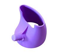 perfk Entonnoir à farine pour robot pâtissier KSM150 - Accessoire de pâtisserie compact et léger - Évite les débordements et les éclaboussures - Entonnoir à, Violet