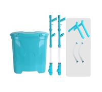 perfk Épandeur d'engrais granulaire à Dos, Outil de fertilisation du maïs, Jardinage Professionnel Multifonction à Double Tube, économie de, Style C