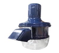 perfk Éplucheur de raisin électrique, éplucheur automatique de petits fruits, facile à nettoyer, accessoires, de cuisine rapide pour raisins, Bleu