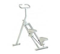 perfk Escalier d'exercice Pliable Appareil de Step Grimpeur Machine d'Entraînement Cardio Simulateur de Montée Suivi Électronique Guidon Courbé Réglable