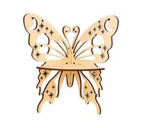 perfk Étagère d'angle décorative en Forme de Papillon, présentoir Mural pour Chambre, Bureau, Cuisine, campagnard