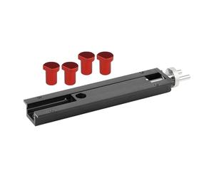 perfk Étau de table à queue, outil de menuisier, usage domestique, garage, industriel, remplacement rapide, étau de travail du bois en alliage, Bouchons Rouges