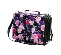 perfk Étui à Marqueurs, Porte-marqueurs Pratique de Grande Capacité avec Poignée de Transport, Sac de Transport pour Stylos Marqueurs, étui à Crayons pour A