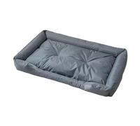 perfk 'extérieur pour Chien, Matelas de Couchage pour Animaux de Compagnie, Tapis de Cage pour Chiot imperméable et Confortable pour Shiba Inu, Gris