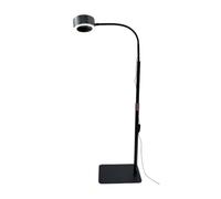 perfk Extracteur fumées soudure avec lampe et ventilateur, éclairage d'appoint et col cygne flexible 3 en 1 pour le travail, la réparation