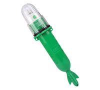 perfk Feu de Navigation de Bateau LED à Piles de Navigation pour Kayak de Collecte de piégeage de Poissons, Vert