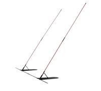 perfk Golf Swing Practice Rod Améliorer Les compétences de Swing, Golf Training Equipment Tool auxiliaire pour la Cour arrière