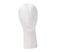 perfk Head Model Mannequin Head Model Multifulpose Block Head Head Mannequin Head Styling Affichage pour Le Salon de Beauté Ou La Coiffure de La Boutiqu, beige