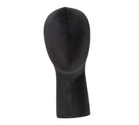 perfk Head Model Mannequin Head Model Multifulpose Block Head Head Mannequin Head Styling Affichage pour Le Salon de Beauté Ou La Coiffure de La Boutiqu, noir