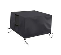 perfk Housse de Protection imperméable et résistante aux déchirures pour Foyer, Protection complète pour Jardin, terrasse, cheminée, Meubles, 82x82x61