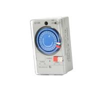 perfk Interrupteur de minuterie mécanique, dispositif de contrôle de la minuterie, facile à installer, robuste et résistant, commande manuelle pour