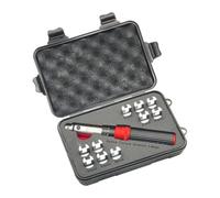 perfk Jeu de clés dynamométriques pour Rayons, Outil de réparation de Rayons Polyvalent, Outils de réglage de la Tension, Robustes et Professionnels,