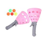 perfk Jeu de lancement et d'attrape-balle, jeux de pelouse, jouet de Sport interactif, jouets de 'été pour adultes et enfants de 4 5 6 7 8 10 12 +, ROSE