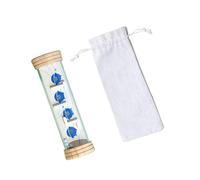 perfk Jeu de puzzle labyrinthe Jeu de main labyrinthe Jeux de patience Patience Jouet éducatif pour enfants avec sac de rangement pour pique-nique fête, Boule Bleue
