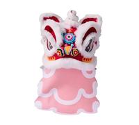 perfk Kit de Fabrication de Chapeau pour la Danse du Printemps, Accessoire Photo, Cadeau, décoration pour Le Nouvel an Chinois, ateliers pour, Rouge