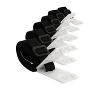 perfk Kit de Fixation pour Enrouleur de Couverture Solaire de Piscine, Sangles de Couverture Solaire, Portable et Pratique pour Les Pièces de Piscines Creus, 6 Morceaux