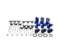 perfk Kit de Réparation pour Poterie avec Pinces et Supports Outil de Centrage Automatique pour Tour de Potier Matériau Léger et Robuste Adapté Aux Céramis, Sans Assiette