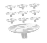 perfk Lot de 10 Supports de Fleurs flottants hydroponiques pour Centre de Table, présentoir pour cheminée de Vacances, 5cmx2cm