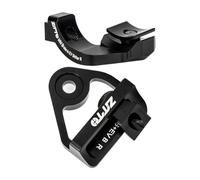 perfk Lot de 2 adaptateurs de vélo en Aluminium pour système de Changement de et de Frein, adaptateurs de Montage, pièces de Rechange faciles à