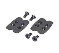 perfk Lot de 2 Cales de Rechange pour Chaussures de vélo, avec vis, antidérapantes, pour pédales de VTT, pour l'extérieur et la réparation