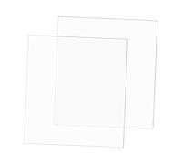 perfk Lot de 2 Plaques Prédécoupées et Feuilles de Support En Acrylique pour Projets de Bricolage et Création de Cartes