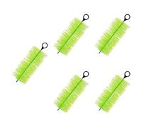 perfk Lot de 5 brosses filtrantes pour étang à Poissons, Accessoires Robustes pour étang à carpes, Brosse de Nettoyage légère pour écumoire d'aquarium, 30CM