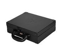 perfk Mallette à outils de coiffure avec serrure à combinaison, organiseur multifonctionnel professionnel