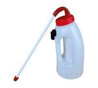 perfk Mangeoire à Veau avec poignée pour Animaux de Ferme, équipement agricole, à Lait, pour veaux, pour bétail, agneaux, taureaux, Vaches, 4l