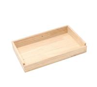 perfk Mangeoire Automatique à Oiseaux Distributeur de Graines Oiseaux Sauvages Station d'alimentation Bois Acrylique Antidébordement Convient Balcons Observation Jardins, Plateforme en Bois Naturel